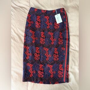 Ted Baker pencil skirt with lace detail